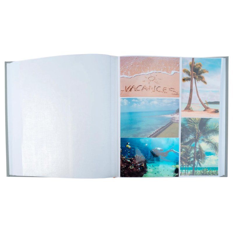 Exacompta Ellipse photo album Grey 300 sheets Book binding