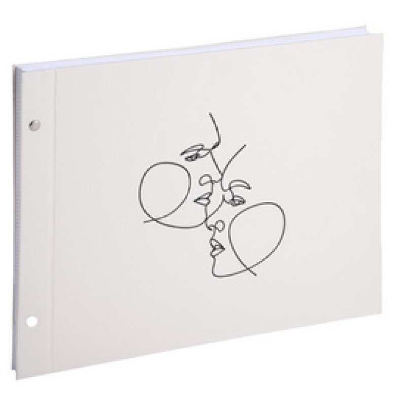 EXACOMPTA Album photos à vis Art, 370 x 290 mm, noir