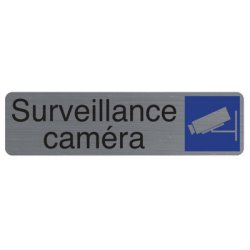 EXACOMPTA Plaque de signalisation "Surveillance caméra"