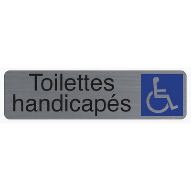 EXACOMPTA Plaque de signalisation "Toilettes Homme"