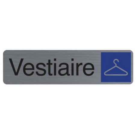 EXACOMPTA Plaque de signalisation "Vestiaire"