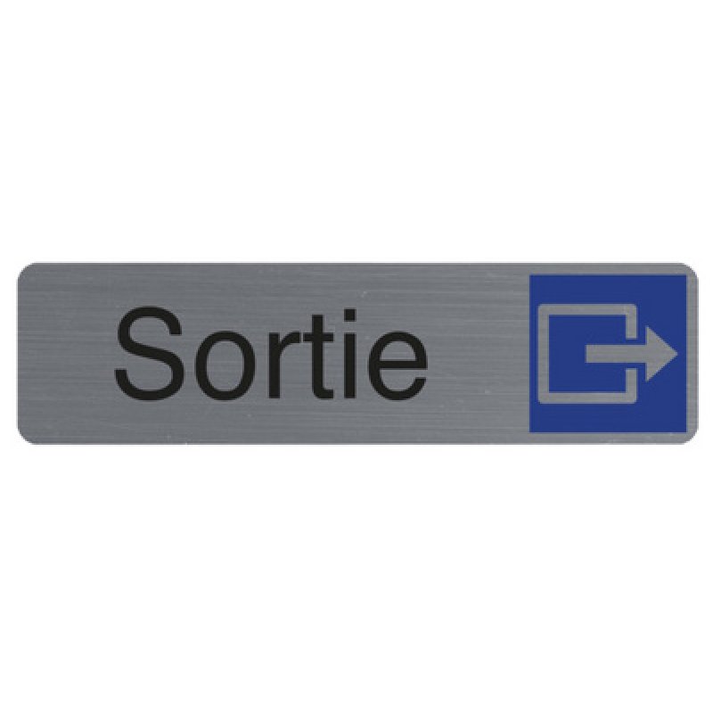 EXACOMPTA Plaque de signalisation "Sortie"