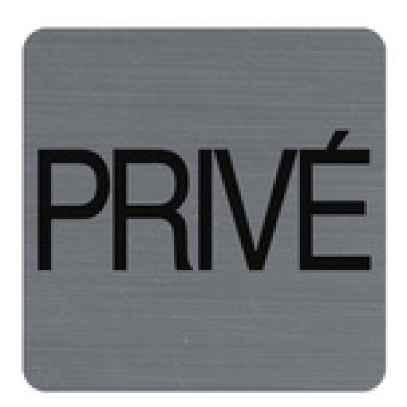 EXACOMPTA Plaque de signalisation "Privé"