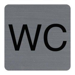 Exacompta 67179E pictogramme adhésif Aluminium Gris