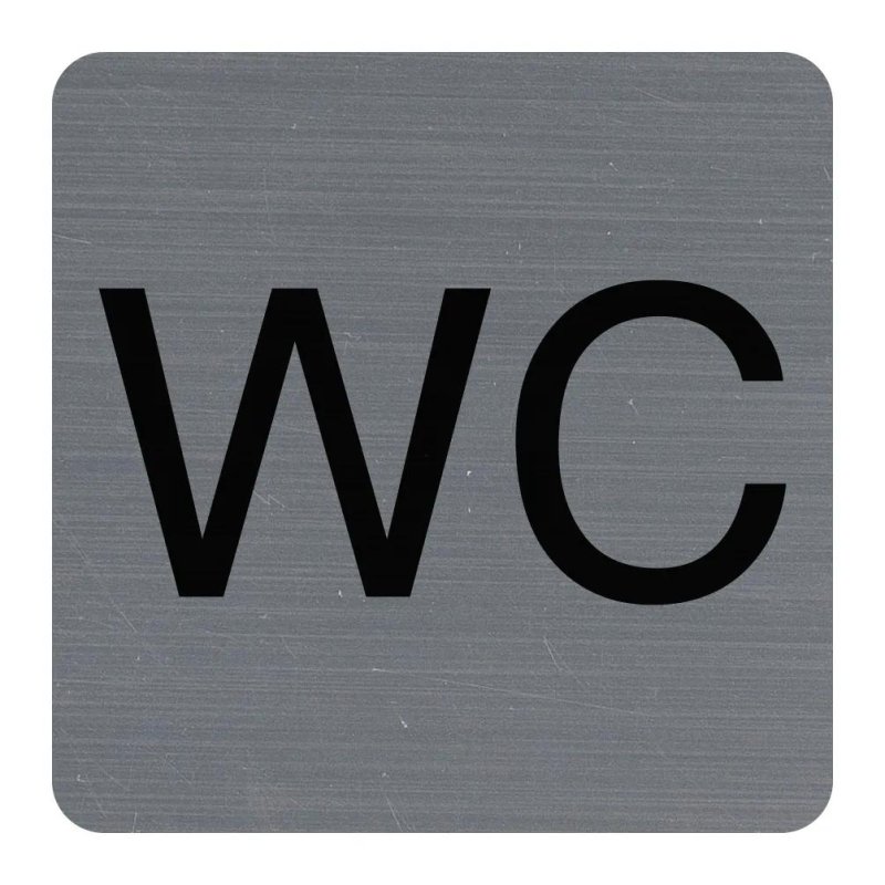EXACOMPTA Plaque de signalisation "WC"