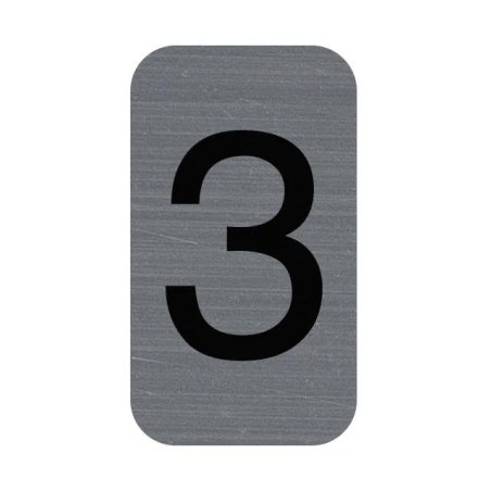 Exacompta 67183E self-adhesive symbol Grey Number