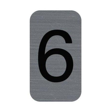 Exacompta 67186E self-adhesive symbol Grey Number