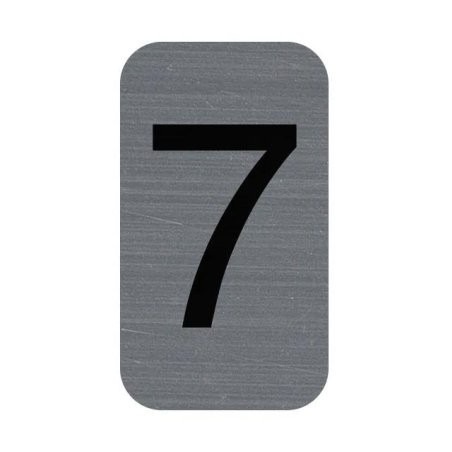 Exacompta 67187E self-adhesive symbol Grey Number