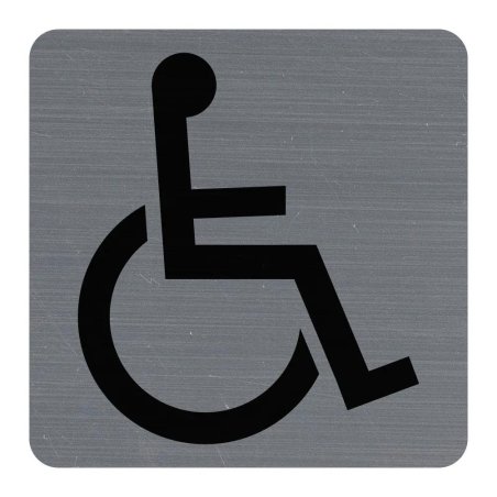 EXACOMPTA Plaque de signalisation "Handicapés"