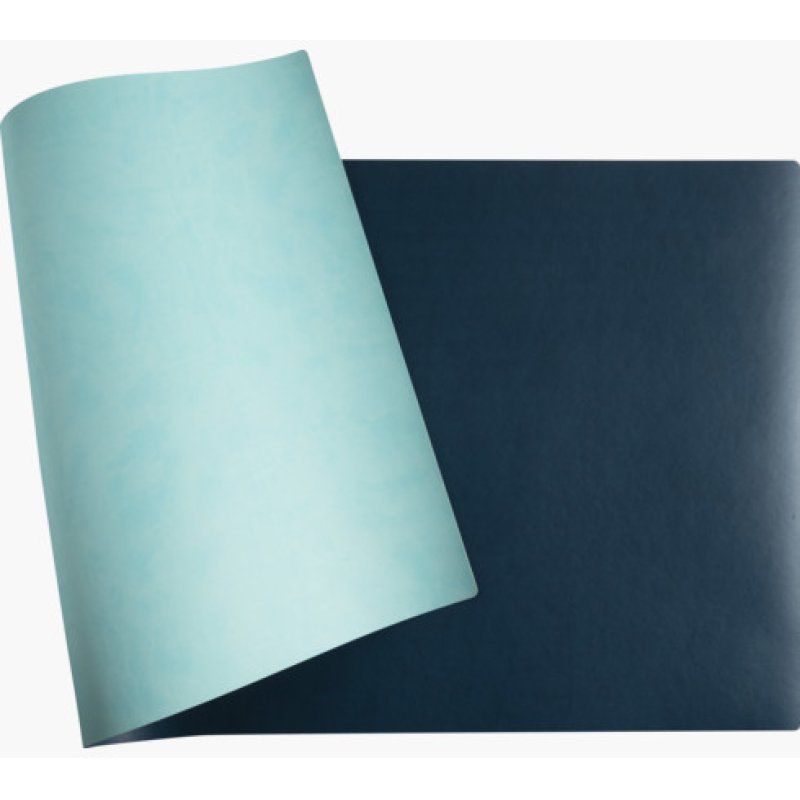 Exacompta 29142E desk pad Faux leather, Polyurethane (PU) Blue, Cyan