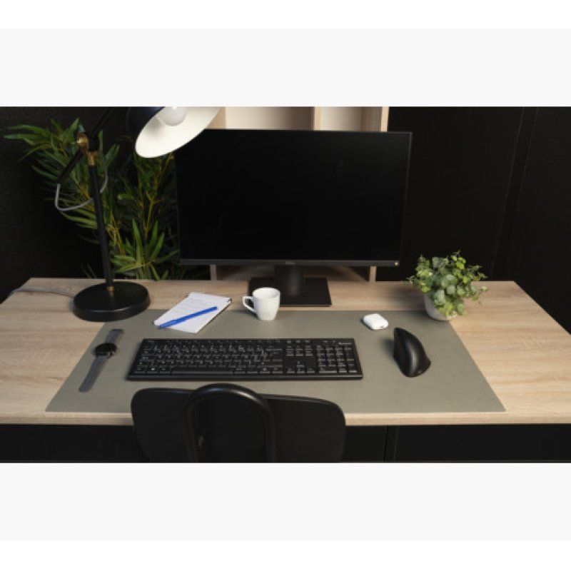 Exacompta 29143E desk pad Faux leather, Polyurethane (PU) Grey, Rose gold