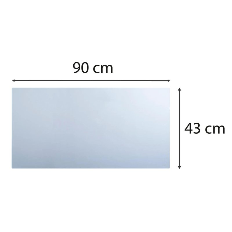 Exacompta Crystal sous-mains Polyvinyl chloride (PVC) Transparent