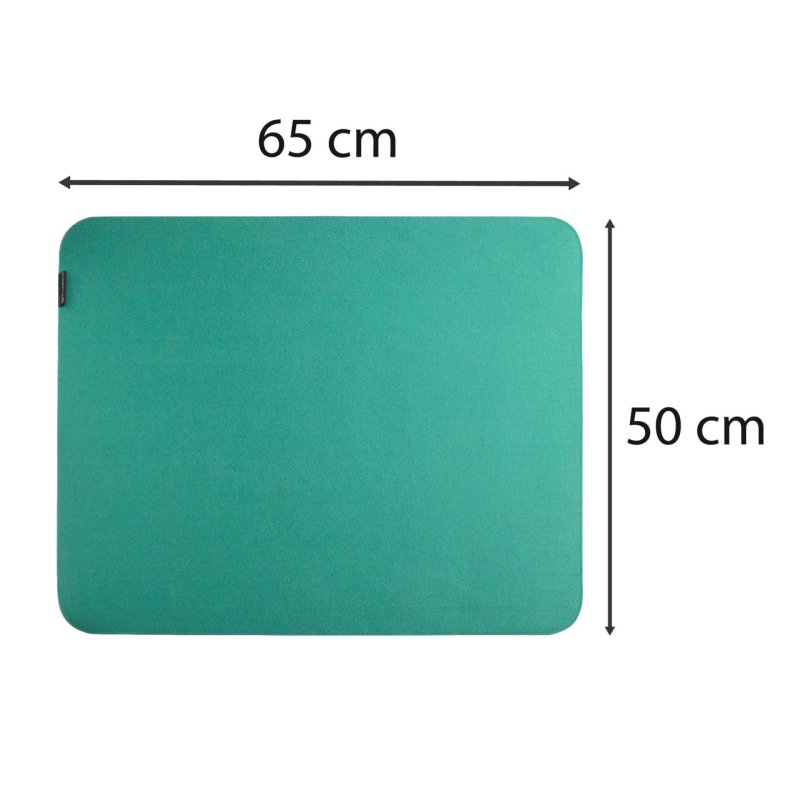 EXACOMPTA Sous-mains Teksto, 500 x 650 mm, vert d'eau