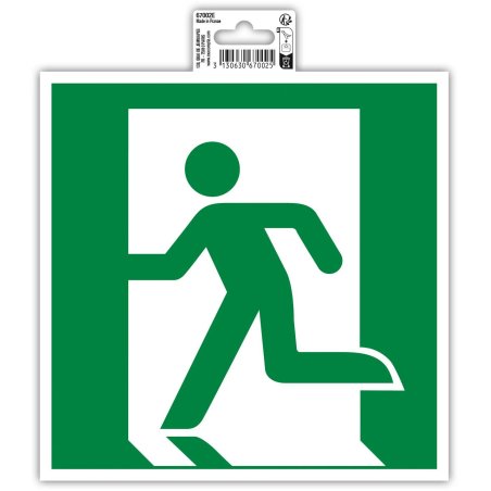 Exacompta 67002E pictogramme adhésif Polyvinyl chloride (PVC) Vert