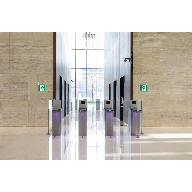 EXACOMPTA Plaque de signalisation "Évacuation gauche"