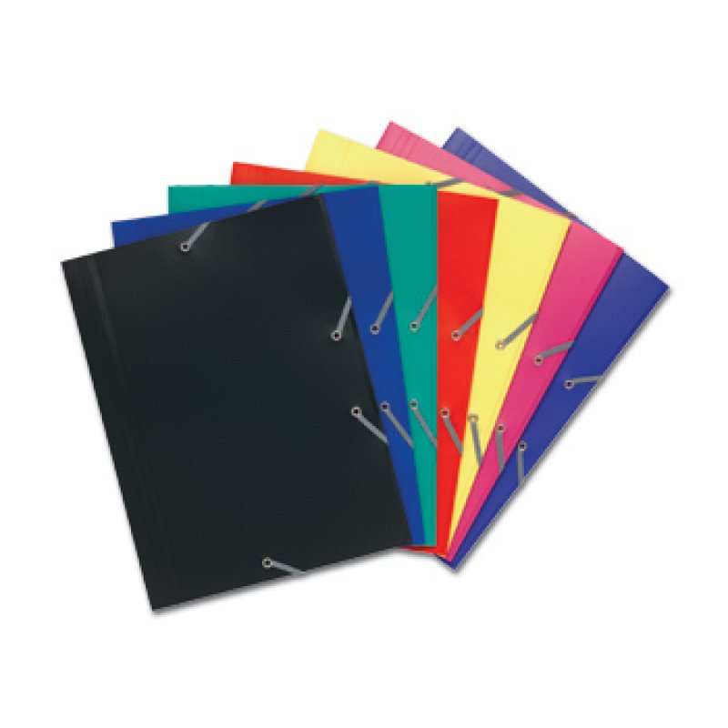 Exacompta PP 0,4 mm - plain Red Polypropylene (PP) A4