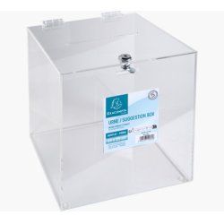 Exacompta 89158D money box Transparent Polymethyl methacrylate (PMMA) 1 pc(s)