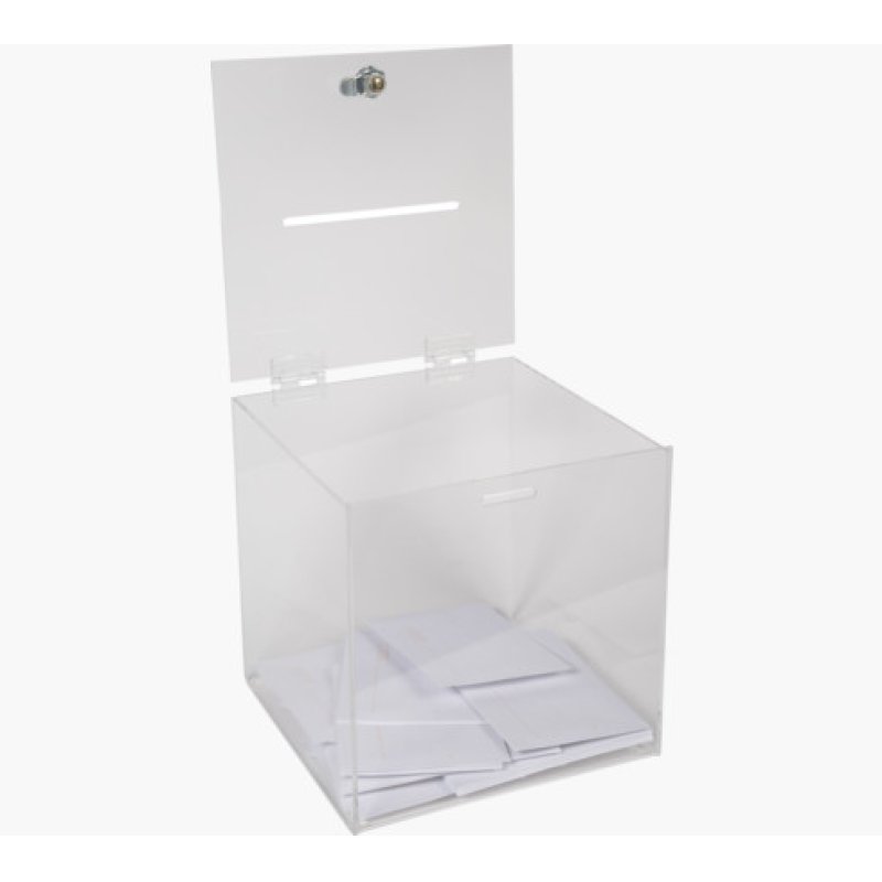 Exacompta 89158D money box Transparent Polymethyl methacrylate (PMMA) 1 pc(s)