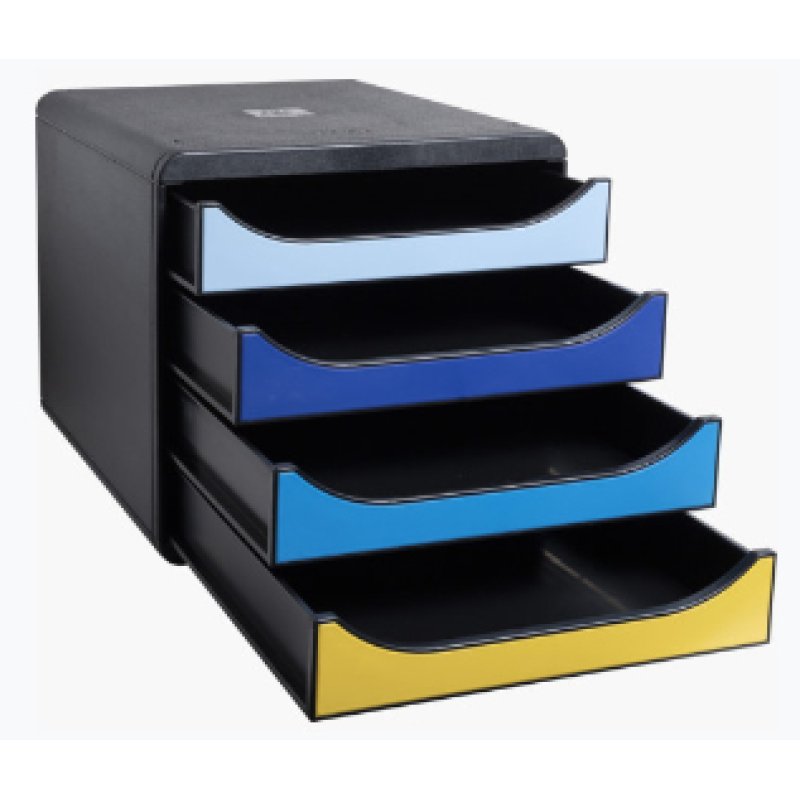 EXACOMPTA Module de classement BIG-BOX Bee Blue