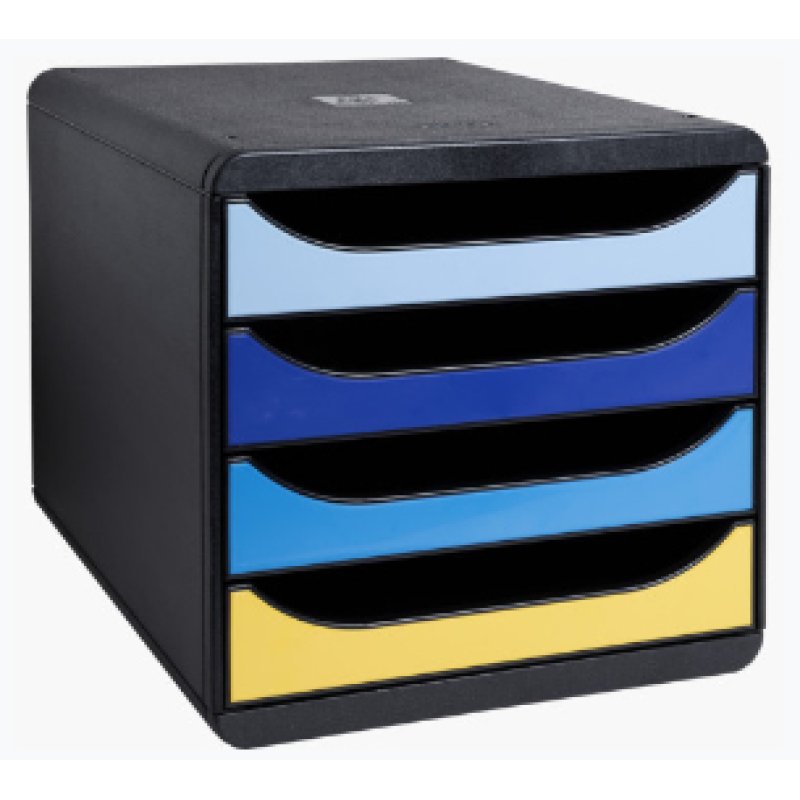 EXACOMPTA Module de classement BIG-BOX Bee Blue