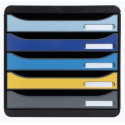 EXACOMPTA Module de classement BIG-BOX PLUS Bee Blue