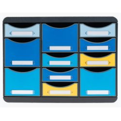 EXACOMPTA Module de classement STORE-BOX MULTI Bee Blue
