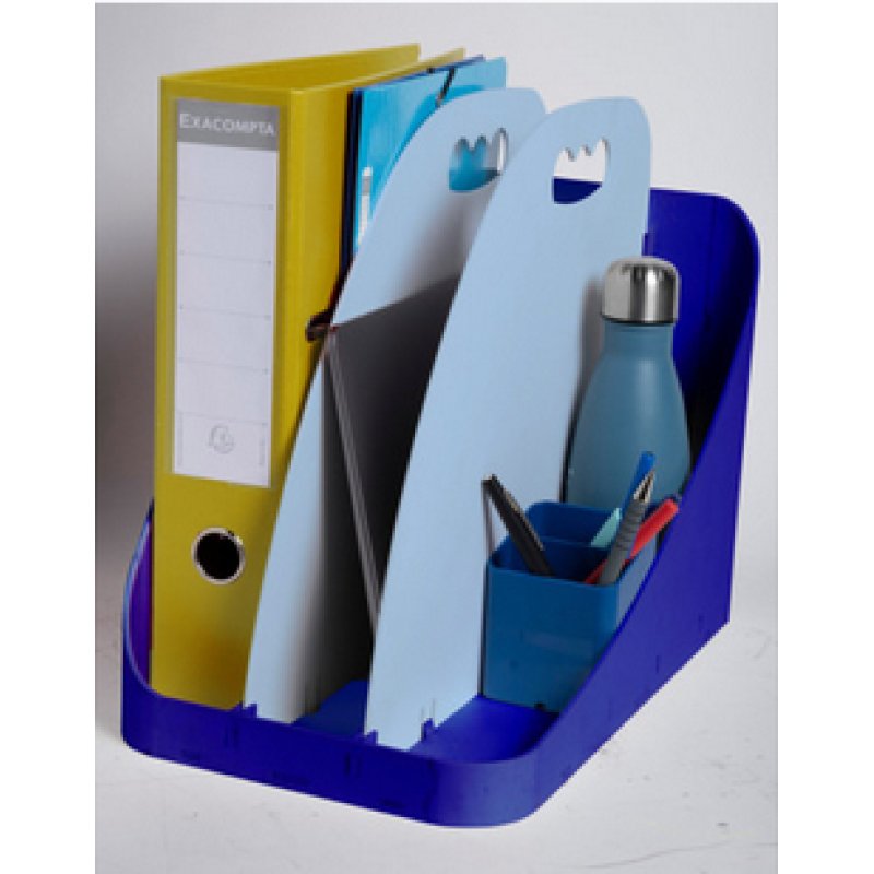 Exacompta Flex Box Bee Blue - Bleu Marine/bleu Clair - Nouveauté