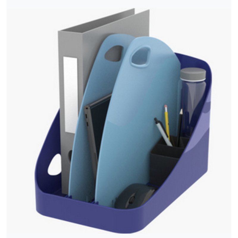 Exacompta Flex Box Bee Blue - Navy Blue/light Blue - New