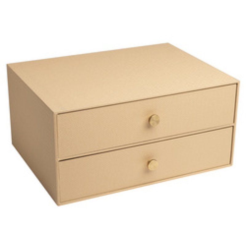 EXACOMPTA Module à tiroirs Office by Me, 2 tiroirs, bleu