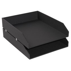 EXACOMPTA Set de corbeilles à courrier Office by Me, bleu