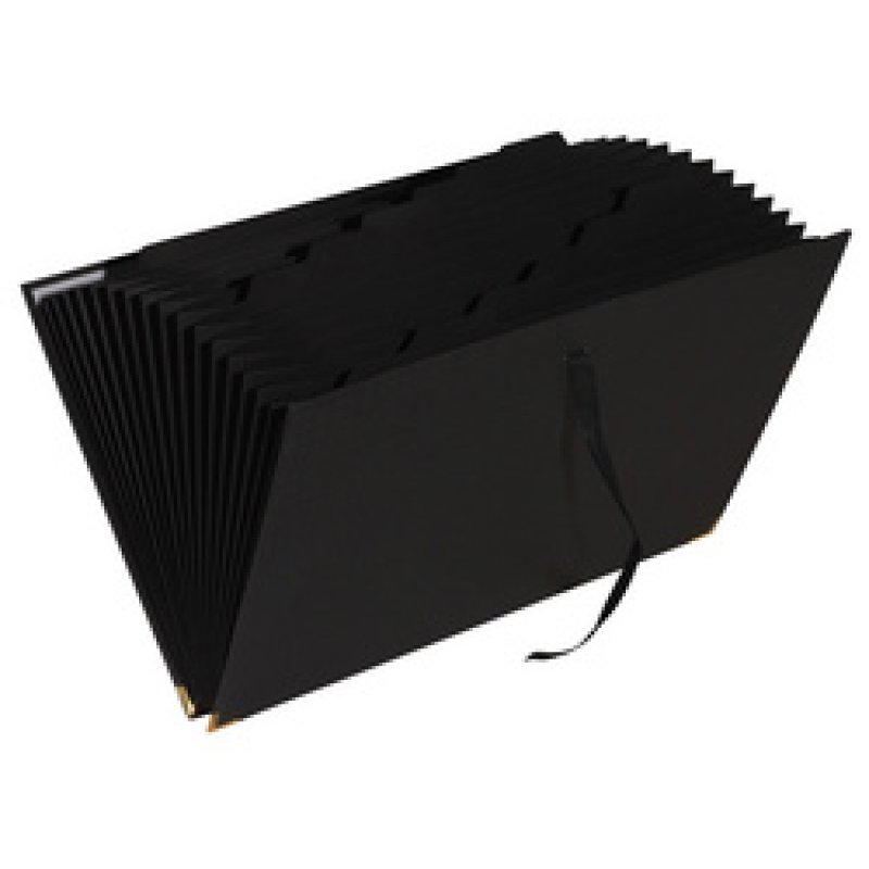 EXACOMPTA Trieur extensible Office by Me, noir