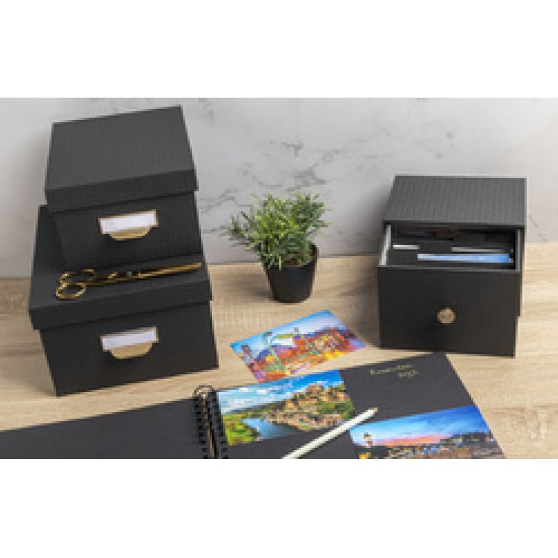 EXACOMPTA Boîte à photos ou à fiches Office by Me, beige