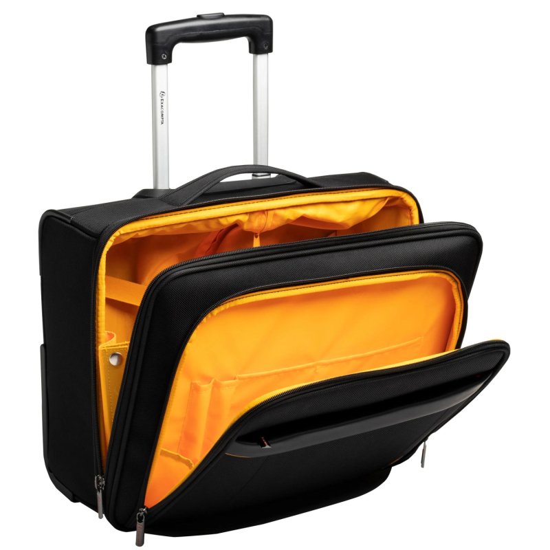 EXACOMPTA Trolley de voyage ECO, polyester, noir