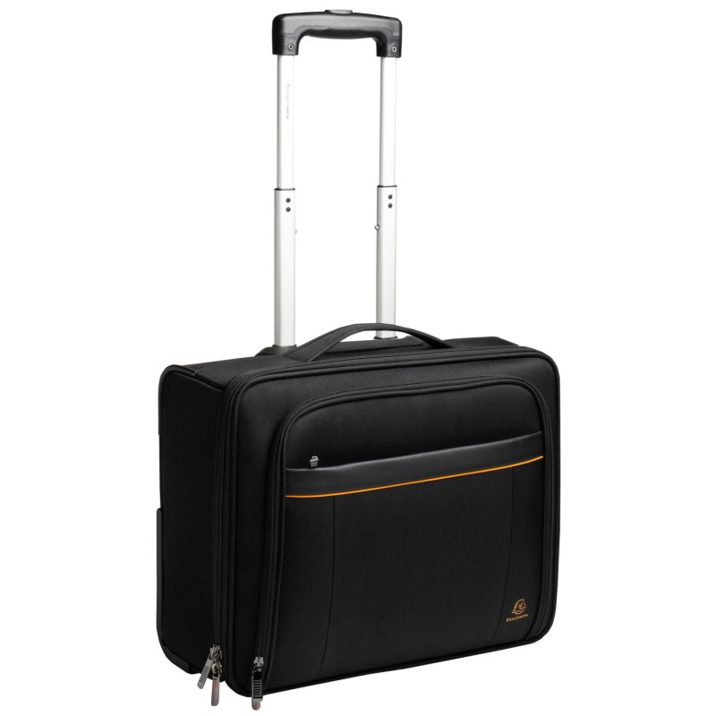 Exacompta Exactive Trolley Soft shell Black 17 L Recycled polyester