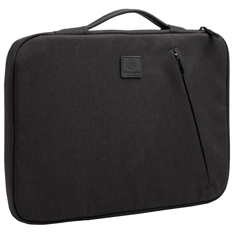Exacompta 17121E laptop case 35.6 cm (14") Sleeve case Black