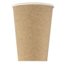 PROnappe Gobelet en carton, 0,2 l, noir