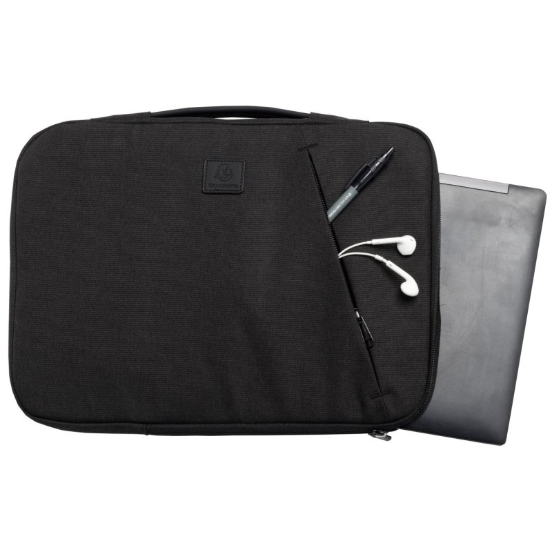 Exacompta 17141E laptop case 40.6 cm (16") Sleeve case Black