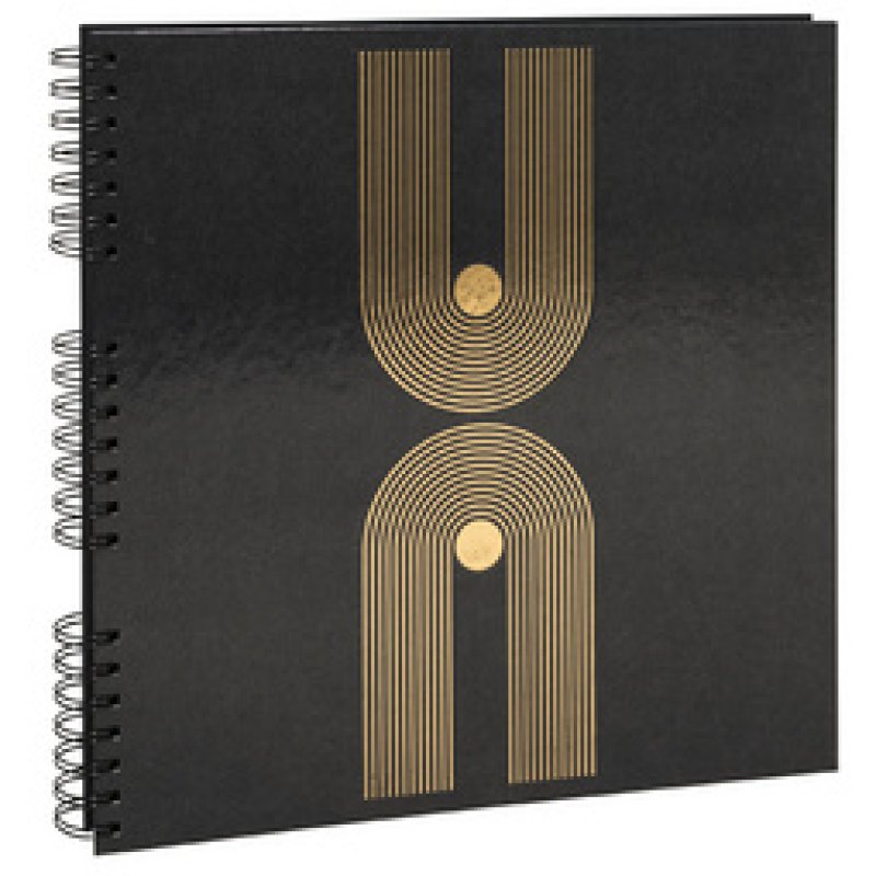 EXACOMPTA Album photo à spirale Graphik, 320 x 320 mm, kraft