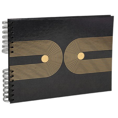 EXACOMPTA Album photo à spirale Graphik, 320 x 220 mm, kraft