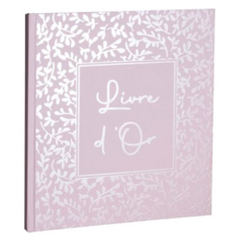 EXACOMPTA Livre d'Or AutentiK, 190 x 210 mm, rose candy