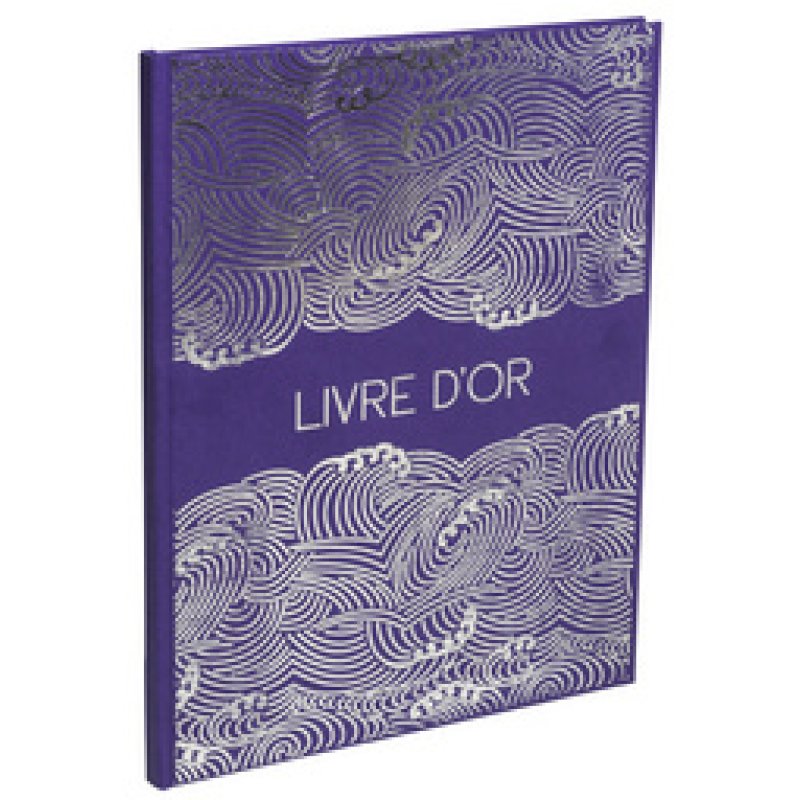 EXACOMPTA Livre d'Or Japan, 220 x 270 mm, violet