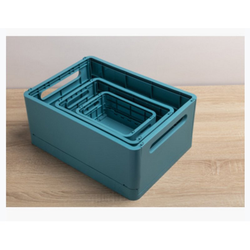 EXACOMPTA Boîte de rangement Smart Case Maxi, bleu pacifique
