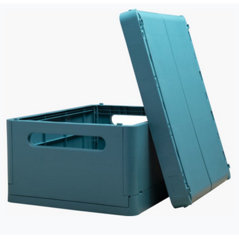 EXACOMPTA Boîte de rangement Smart Case Maxi, bleu pacifique