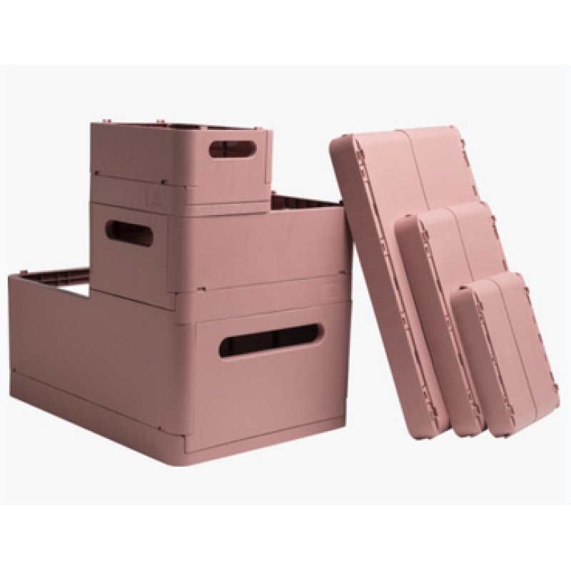 EXACOMPTA Boîte de rangement Smart Case Maxi, vieux rose