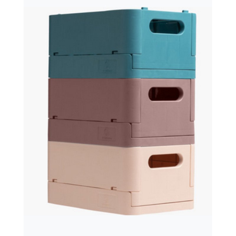 Exacompta Boîte pliable the smart case maxi skandi - vieux rose - nouveauté