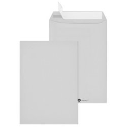 MAILmedia Versandtasche C4, Recycling grau, mit Fenster