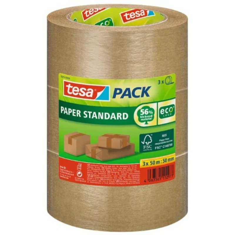 TESA Paper Standard Suitable for indoor use 50 m Brown