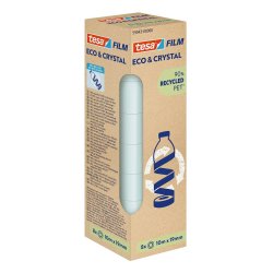 TESA Eco & Crystal craft tape 10 m Transparent