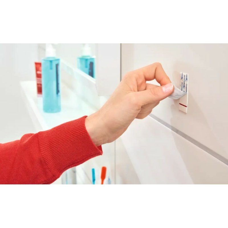 TESA Powerstrips Indoor Towel hook Black 2 pc(s)