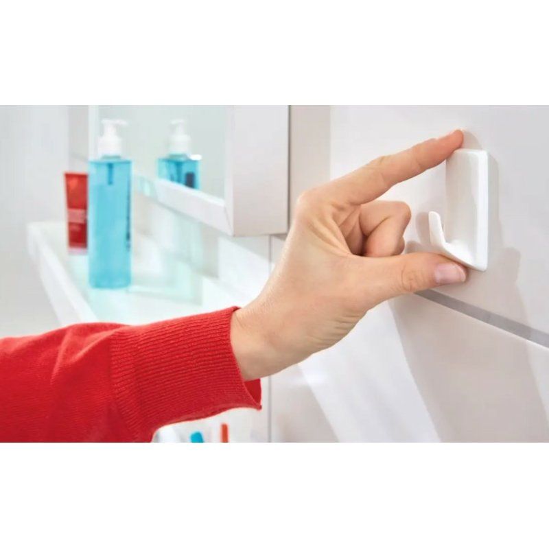 TESA Powerstrips Indoor Towel hook Black 2 pc(s)